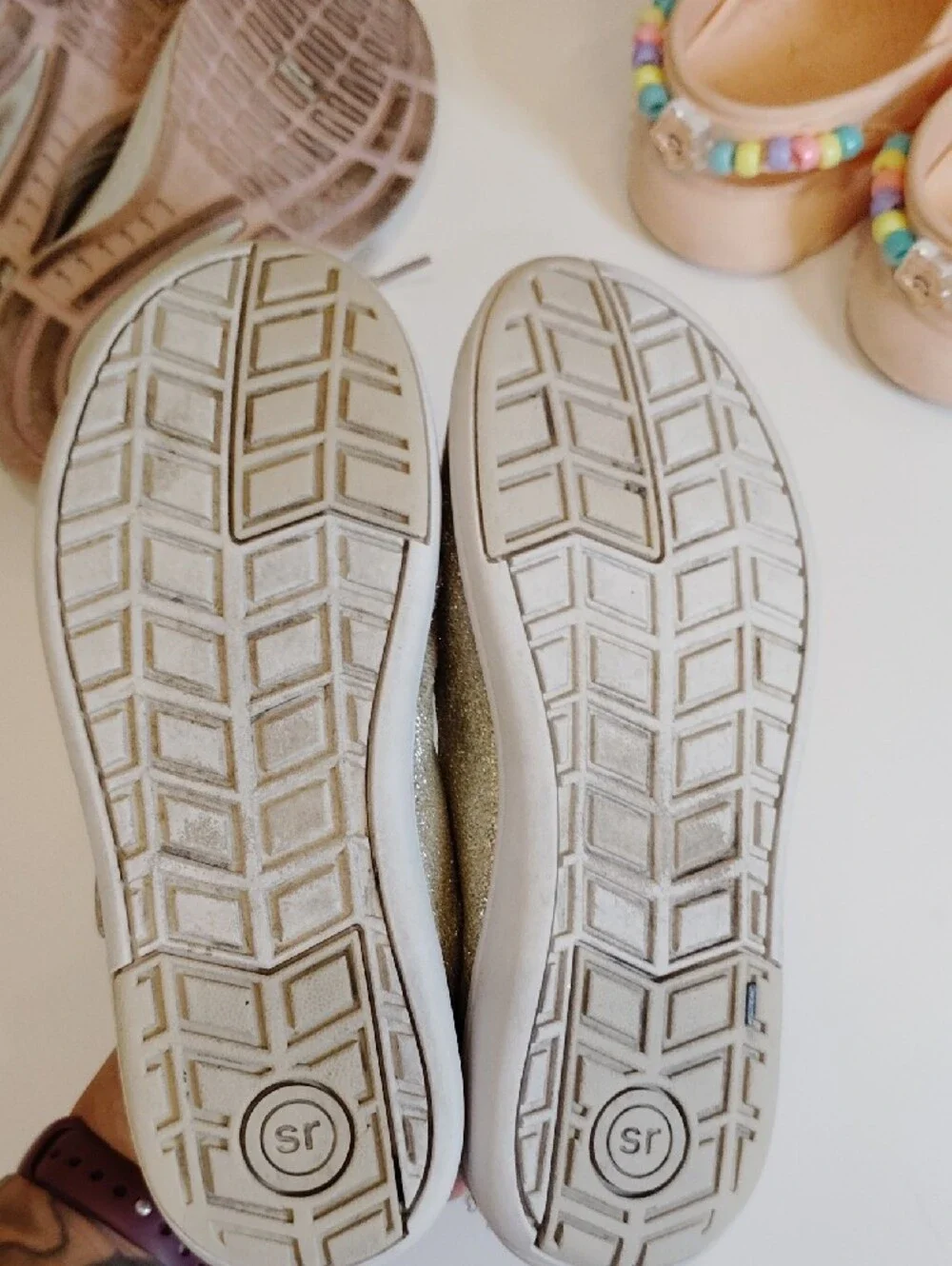 Girls Lot Of 3 Shoes Different Styles Size 12/13 (Used)